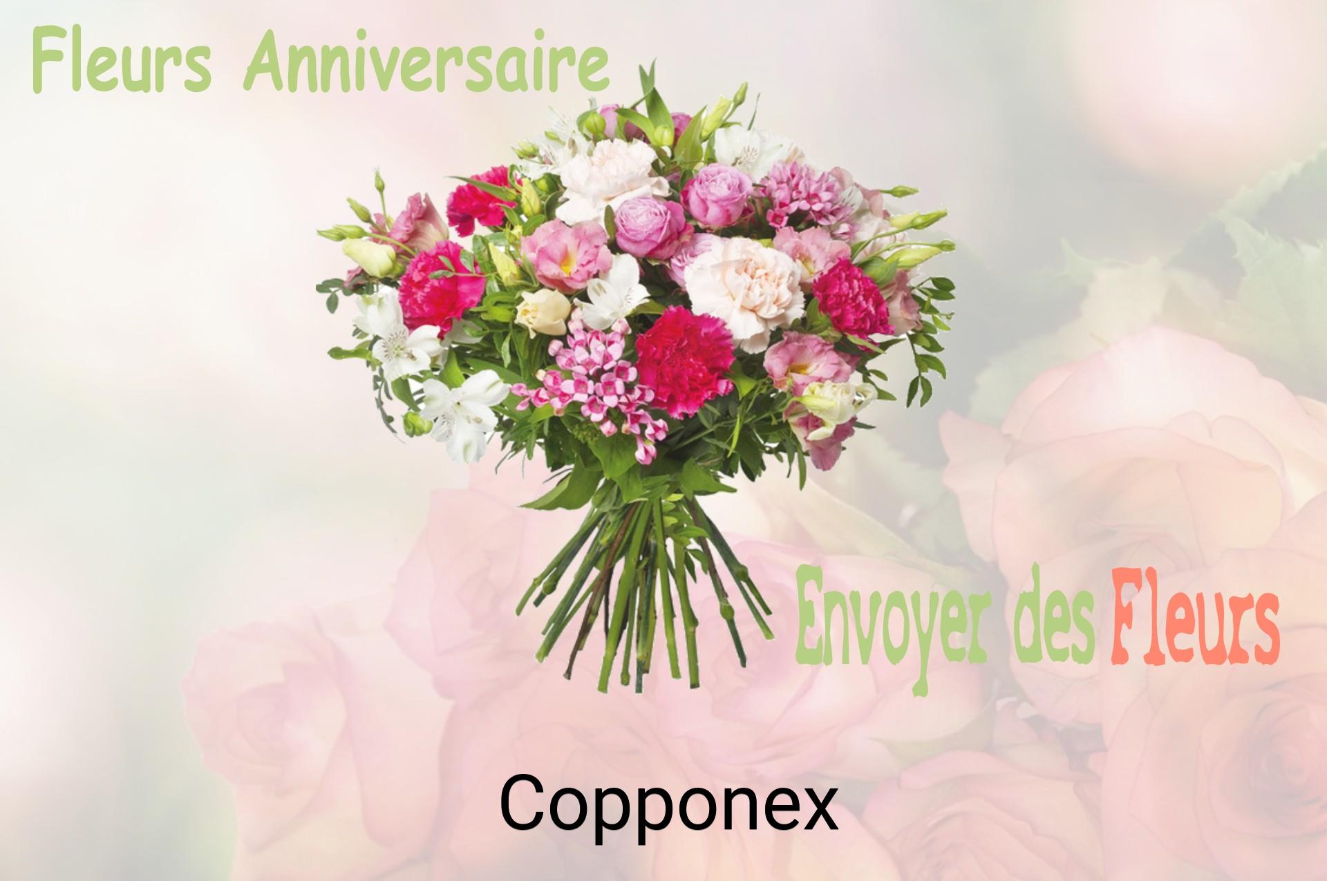 Bouquet de fleurs d’anniversaire livré à Copponex